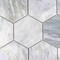 Apollo Tile Toscana 12x10 in. Light Gray Polished Calacatta Bluette Hexagon Mosaic Tile (4.38 sq ft/case) 5PK APLEML88G51PA - alternate 5