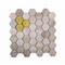 Apollo Tile Wooden Gray 12x12 Marble Polished, Etched Floor and Wall Mosaic Tile 4.92 sqft/case, 5PK APLBL8801WGA - alternate 5