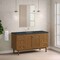 James Martin Vanities Laurent 60" Single Vanity, Honey Oak w/ 3 CM Charcoal Soapstone Silestone Top 545-V60S-HNO-3CSP - alternate 6