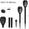 Wrightmaster 8 -Pack Black Solar LED Outdoor Path Light ZR-000.001 - alternate 6