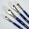 Silver Brush Bristlon Short Handle Angle Brushes, 4-Piece Set BR-1957 - alternate 3