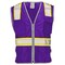 Dome75 Hi-Vis Safety Vest 4X/5X Class Non-ANSI/Enhanced Visibility , Zipper 6 Pockets, 2 Mic Tab DV2183 - alternate 1