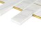 Daltile Lavaliere Natural Stone Melded Mosaic, 4.65 Sqft per Carton, 5PK LV26MELDMS1P - alternate 2