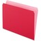 Pendaflex FOLDER, LTR, STRT, SGL, 11PT, RD, 100PK 152RED - alternate 1