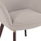 Leisuremod Elias Dining Chair Upholstered in Leather Velvet and Powder Coated Iron Legs EDC21LGR - alternate 7