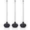 Neiko Toilet Plungers, 3 Pack, Residential, Commercial, Industrial Building Sanitation Use 60180A - alternate 1