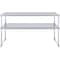Amgood 18 in. x 60 in.  Stainless Steel Double Deck Over Shelf AMG DOS-1860 - alternate 4