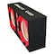 Deejay Led Two 10-in Woofers plus Three Tweeters RED Empty Chuchera Speaker Enclosure D10T3RED - alternate 3