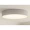 Afx Ashland LED Flush Mount - 19in Dia. - Grey Linen ALDF19LAJUDGY - alternate 4