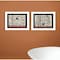 Homeroots Set Of Two Hot Bath 10 White Framed Print Bathroom Wall Art, 2PK 405913 - alternate 4