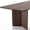 Homeroots 79" Brown Solid Wood Double Pedestal Base Dining Table 712193 - alternate 4