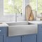 Blanco Quatrus R15 32in Single Bowl Apron-Front Stainless Steel Farmhouse Sink 522213 - alternate 4