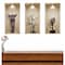 Homeroots Set of Three Acy Faux Niche 3D Peel and Stick Wall Decals, 3PK 565384 - alternate 3
