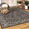Jonathan Y Charleston Vintage Filigree Textured Weave Black/Gray 3 ft. x 5 ft. Indoor/Outdoor Area Rug SMB106G-3 - alternate 5