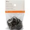 Kenney Mfg 5/8'' To 3/4'' Clip Curtain Ring Brown, 14PK KN75003 - alternate 2