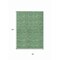 Homeroots 8' X 10' Sage Fern Green And Peach Geometric Washable Indoor Outdoor Area Rug 615233 - alternate 6