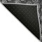 Homeroots 8' Black Gray And Ivory Round Geometric Washable Indoor Outdoor Area Rug 583326 - alternate 5