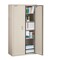 Fireking Steel and Gypsum 72 in H, 36 in W, 19 1/4 in D, Parchment, 4 Adjustable Shelves CF7236-DPA - alternate 2
