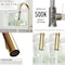 Vigo Greenwich 18inH Single-Handle Pull-Down Sprayer Kitchen Faucet in Matte Brushed Gold VG02029MG - alternate 4