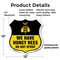 Signmission No Spray Shield Sign We Have Honey Bees, 12 Inch X 12 Inch, Plastic Sign SHI-P-12-407 - alternate 4