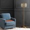 Jonathan Y Elizabeth 60" Crystal/Metal LED Floor Lamp, Brass Gold/Clear JYL9000A - alternate 6