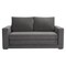 Homeroots 63" Gray Fabric Sleeper Sofa 574001 - alternate 5