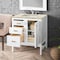 James Martin Vanities Addison 30" Single Vanity, Glossy White, w/ 3 CM Tajnar Eclos Top E444-V30-GW-3TJR - alternate 3