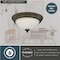 Vaxcel Stevens 13-in W LED Vintage Bronze Transitional Flush Mount Ceiling Light Fixture C0292 - alternate 6