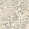 A-Street Prints Elise Light Grey Nouveau Gardens Wallpaper 4080-83105 - alternate 1