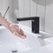 Kibi Blaze Touchless Bathroom Faucet with Pop-Up Drain, Plug-In or Battery Powered C-KBF1030MB - alternate 8