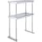 Amgood 12 in. x 24 in.  Stainless Steel Double Deck Over Shelf AMG DOS-1224 - alternate 1
