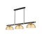 Z-Lite Vanguard Matte Black + Rubbed Brass 3 Light Billiard 3050-3MB-RB-D13HBR - alternate 3