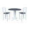 Whitewood Industries Extension Dining Tables, 45 in L, 38 in H, Parawood, 3 Piece K05-42DPT-23-S402-2 - alternate 1
