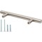 Designperfect 3-3/4'' Center-to-Center Bar Pull, Brushed Satin Nickel DPA-T203SNB - alternate 4