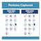 Filtrete Premium Allergen, Bacteria and Virus Air Filter, MERV 13, MPR 1900, 12 x 12, 4PK UA10DC-4CA - alternate 8