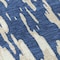 Homeroots 8' Navy Blue And Ivory Round Abstract Washable Indoor Outdoor Area Rug 612685 - alternate 4