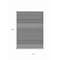Homeroots 10' X 14' Black And Ivory Chevron Washable Indoor Outdoor Area Rug 612243 - alternate 4