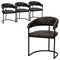 Leisuremod Aero Collection Modern Dining Chair in Charcoal, 4PK AC23CH4 - alternate 1