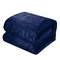 Homeroots Navy Blue King Polyester 180 Thread Count Washable Down Comforter Set 528946 - alternate 4