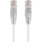Monoprice Slim Cat6 Utp Network Cable, 3 ft.White 13530 - alternate 1