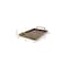 Homeroots 15in Gold Metal Hand Finished Vanity Tray With Handles 731276 - alternate 5