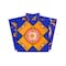 Homeroots 8" x 8" Blue and Gold Celestial Mosaic Peel and Stick Removable Tiles 400445 - alternate 1