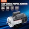 Vevor 1.5HP Electric Motor 3450RPM AC11V/230V 56C Frame 1-Phase 5/8 in Keyed Shaft SY-1.5HP-2P-B34-C - alternate 6