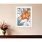 Homeroots Tiger Lily in Orange 1 White Framed Print Wall Art 405525 - alternate 5