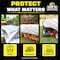 Boen Heavy Duty Tarp, 8 ft x 10 ft, 10 Mil, White, Polyethylene WT-810 - alternate 4
