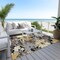 Homeroots 10' X 14' Black And Gray Floral Washable Indoor Outdoor Area Rug 610972 - alternate 5