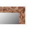 Homeroots 46" Brown Solid Wood Geometric Starburst Framed Accent Mirror 521570 - alternate 4