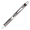 Pentel EnerGel RTX Liquid Gel Pen, Retractable. Medium 0.7 mm, Black Ink, Black/Gray Barrel, 3PK BL77BP3A - alternate 2