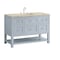 James Martin Vanities Breckenridge 48" Single Vanity, Serenity Blue, w/ 3 CM Tajnar Eclos Top 330-V48-SRB-3TJR - alternate 6