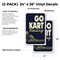 Signmission Go Kart Racing, Vinyl Decals Only 24 Inch x 36 Inch, Vinyl Decal, 2PK DSB-2436-2PACK-30382 - alternate 2